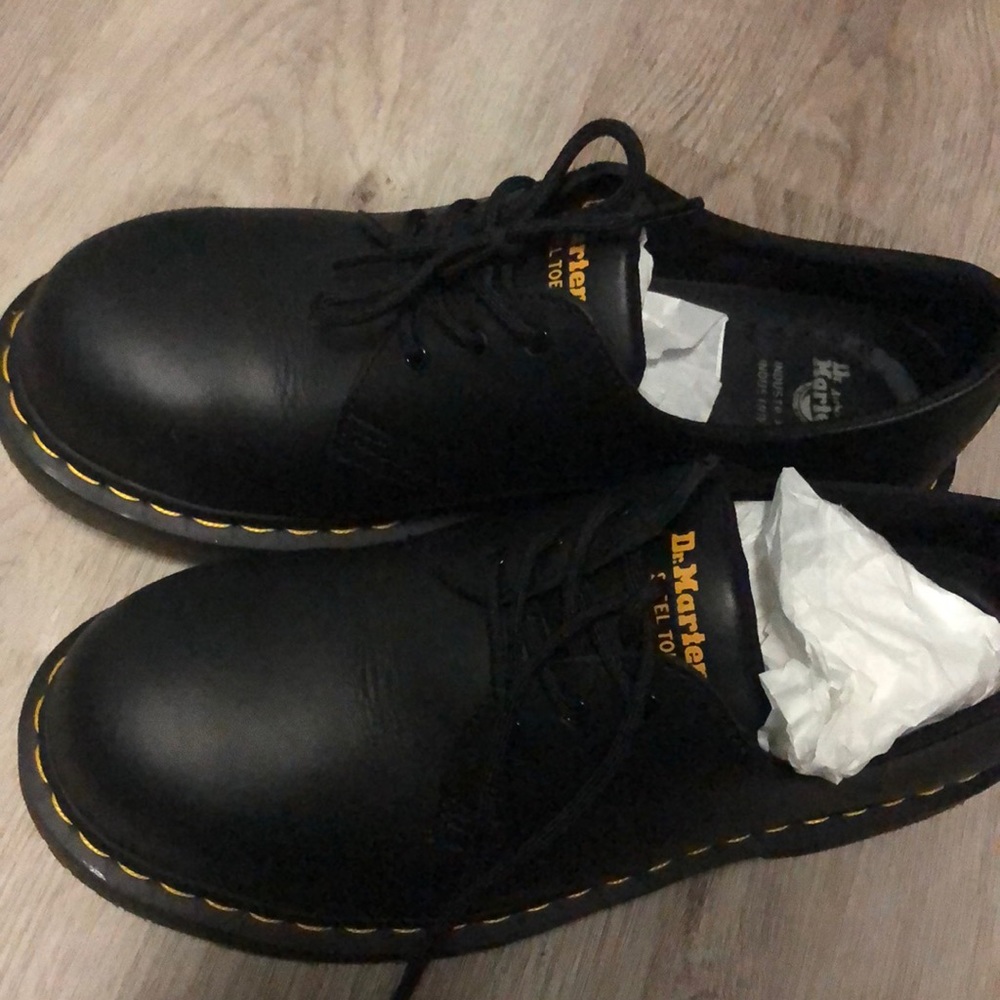 Dr martens , steel toe